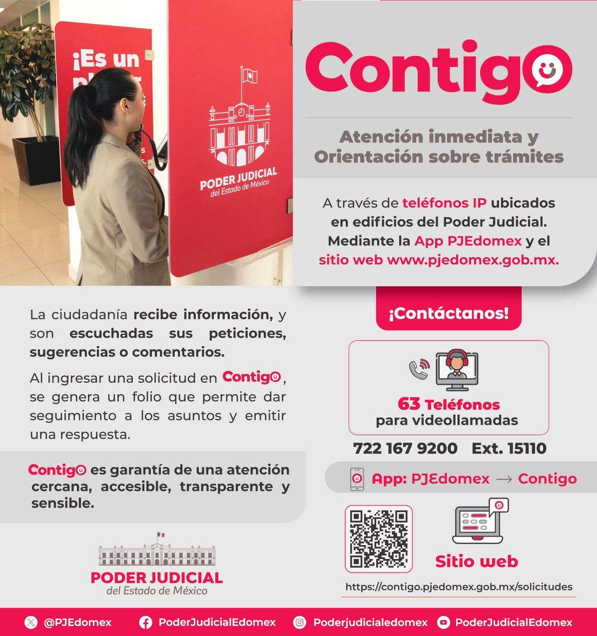 Contigo · Poder Judicial del Estado de México